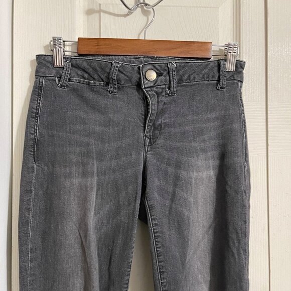 GAP 1969 Womems Gray Wash Mid Rise Stretch Legging Skinny Jeans Size 29/8 - Picture 7 of 9